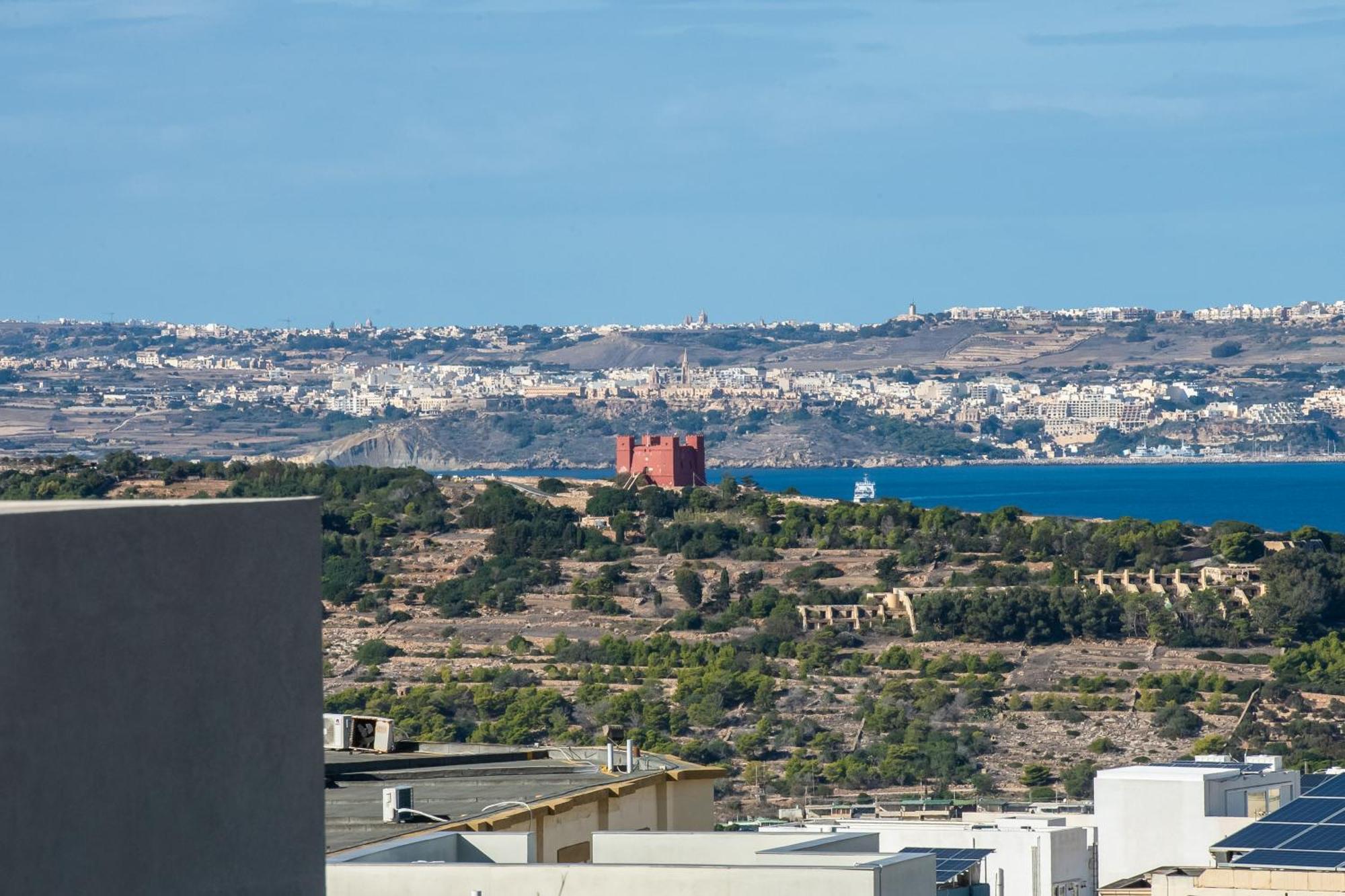 Francis Flats Modern Penthouse Lägenhet Mellieħa Exteriör bild