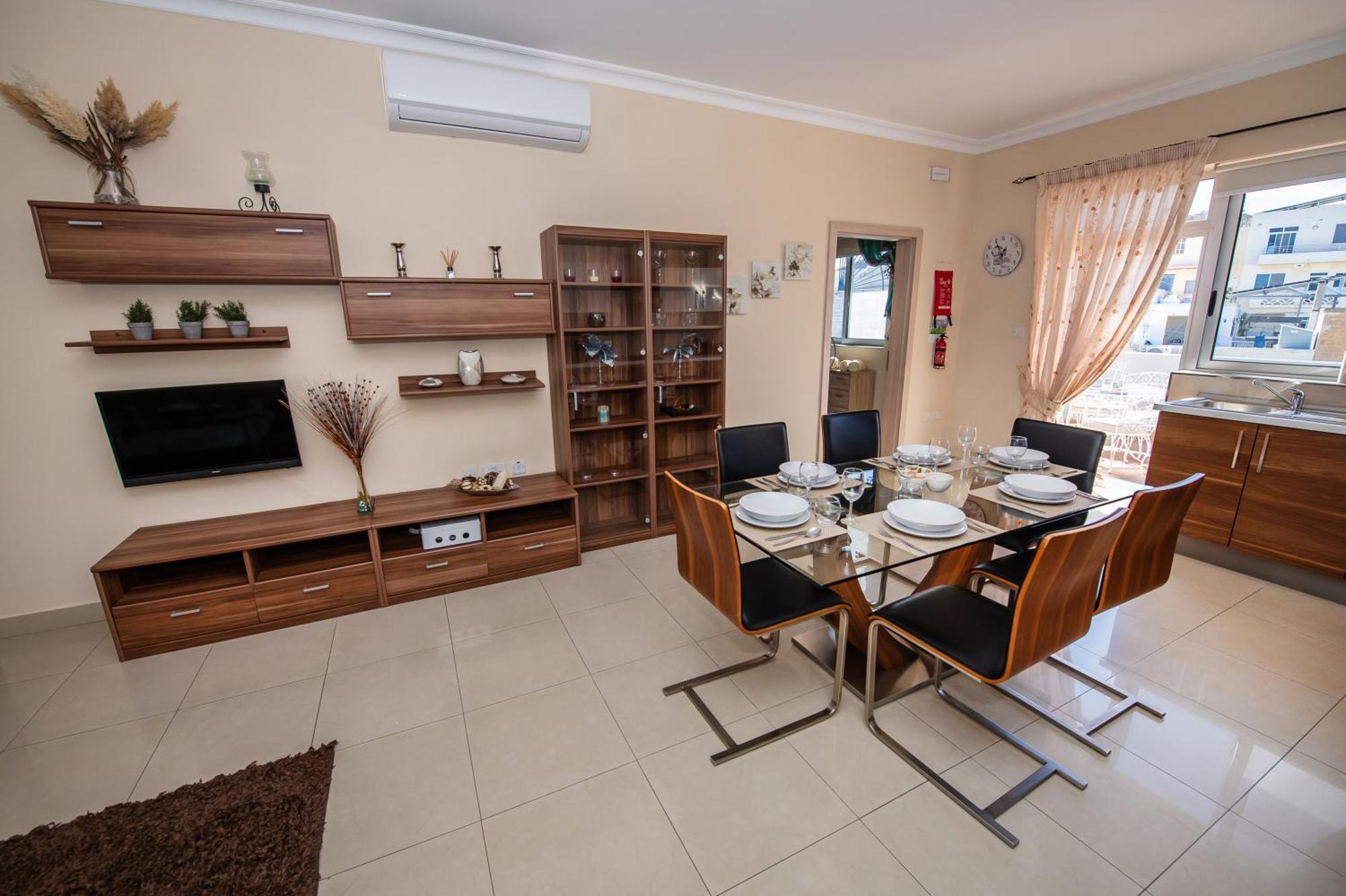 Francis Flats Modern Penthouse Lägenhet Mellieħa Exteriör bild