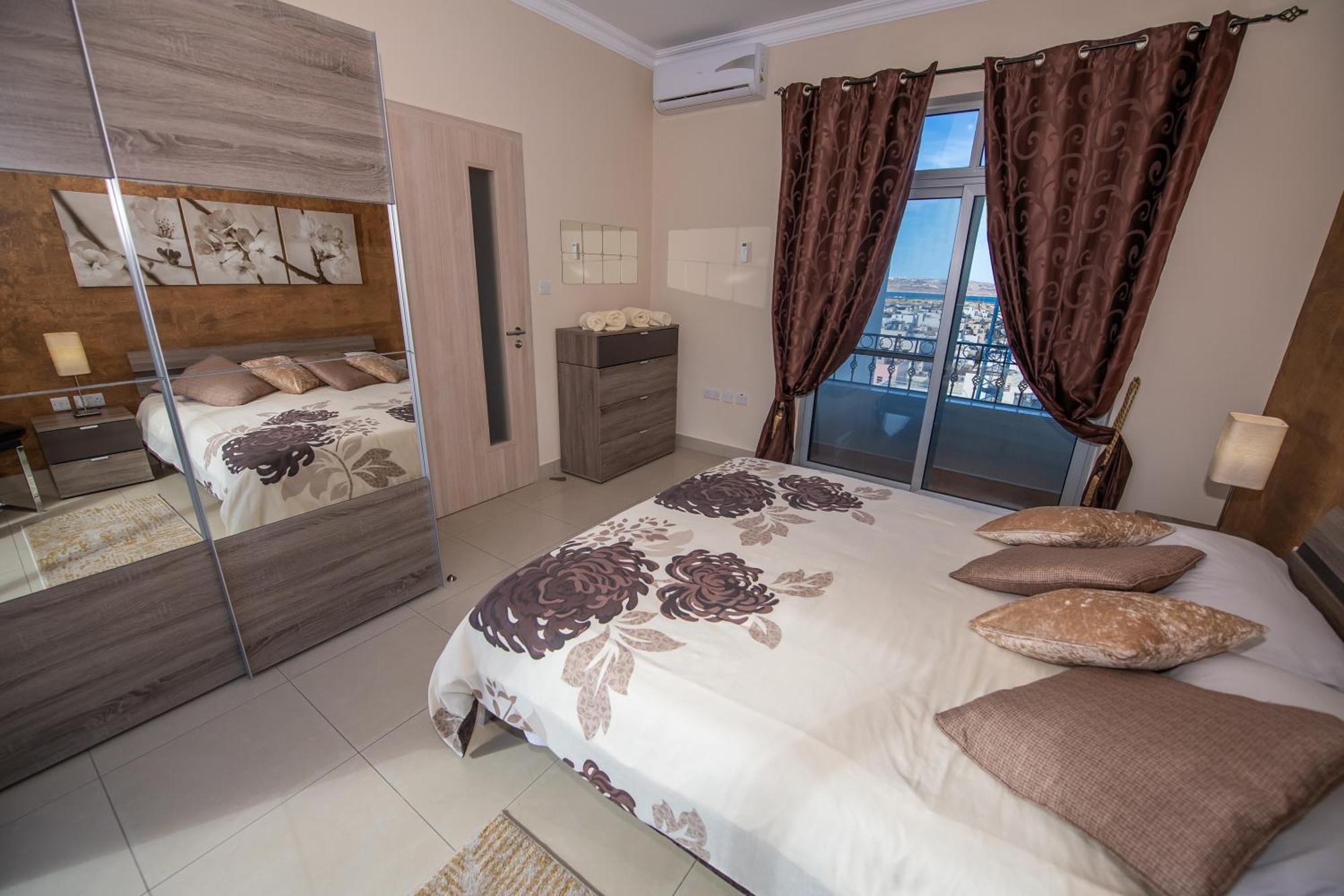 Francis Flats Modern Penthouse Lägenhet Mellieħa Exteriör bild